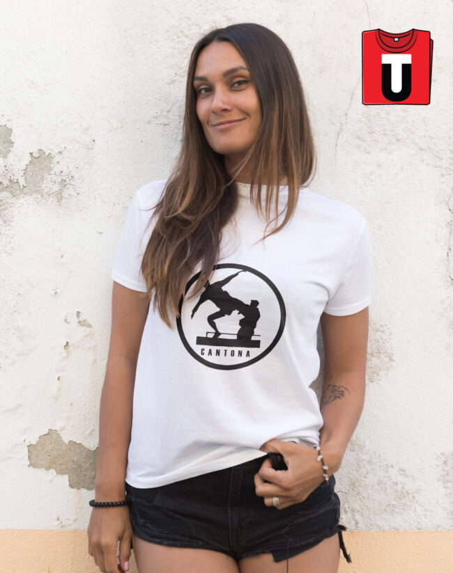 Ringed Air Jordan Style T-shirt Inspired by Cantona’s Kung Fu Kick - Image 4