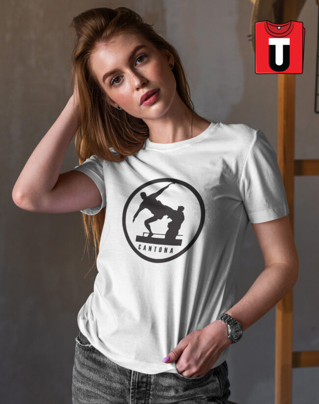 Ringed Air Jordan Style T-shirt Inspired by Cantona’s Kung Fu Kick - Image 5