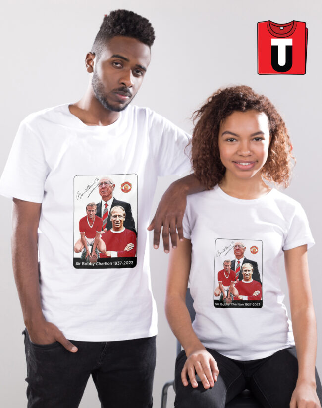 Special Edition Tribute T-Shirt for Sir Bobby Charlton Fans - Image 6