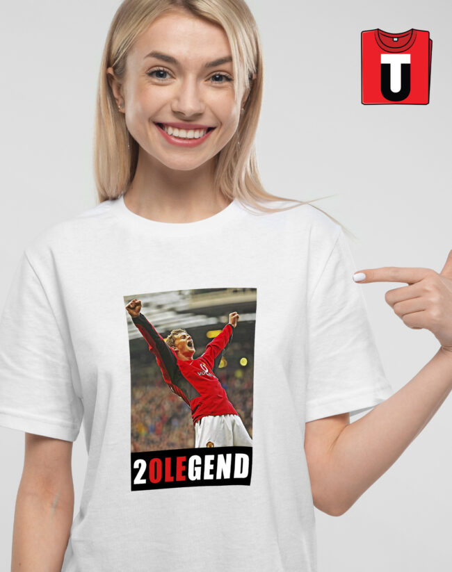 Ole Gunnar Solskjaer Legend T-Shirt - Image 4