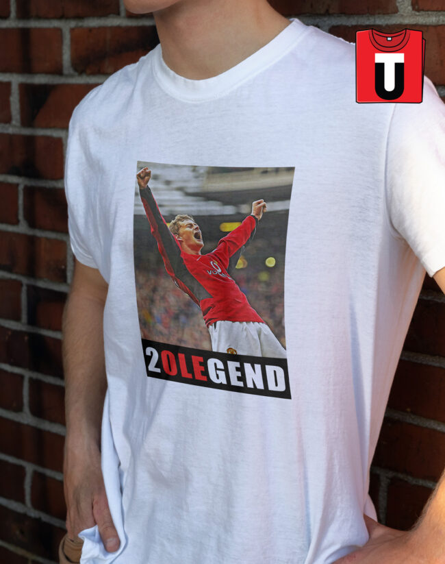 Ole Gunnar Solskjaer Legend T-Shirt - Image 5