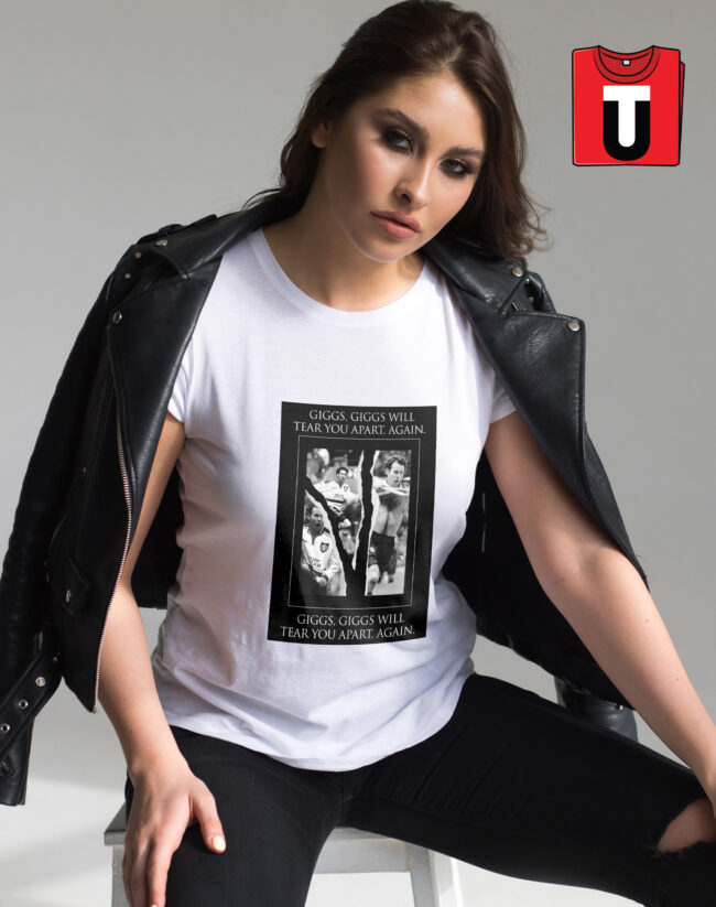 Joy Division Tribute Tshirt with Giggs’ Terrace Chant
