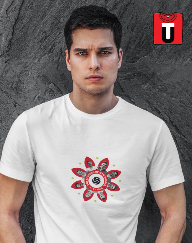 Tribute to 'Flowers of Manchester' T-Shirt Design - Image 5