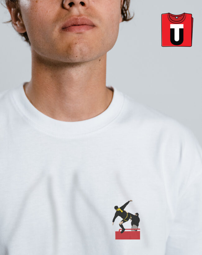 Vintage Cantona Kick T-Shirt - Image 5